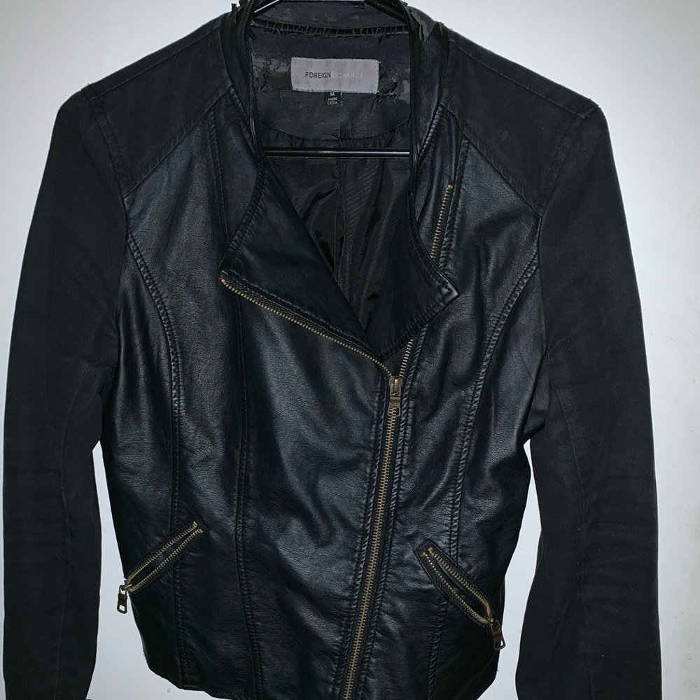 Black Foreign Exchange Jacket